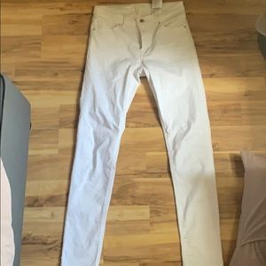 H&M white jeans